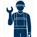 Icono de un instalador con herramientas